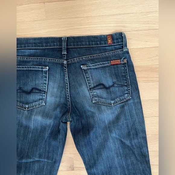 7 For All Mankind BootCut Size 29.  U075080u-080u - Picture 6 of 7